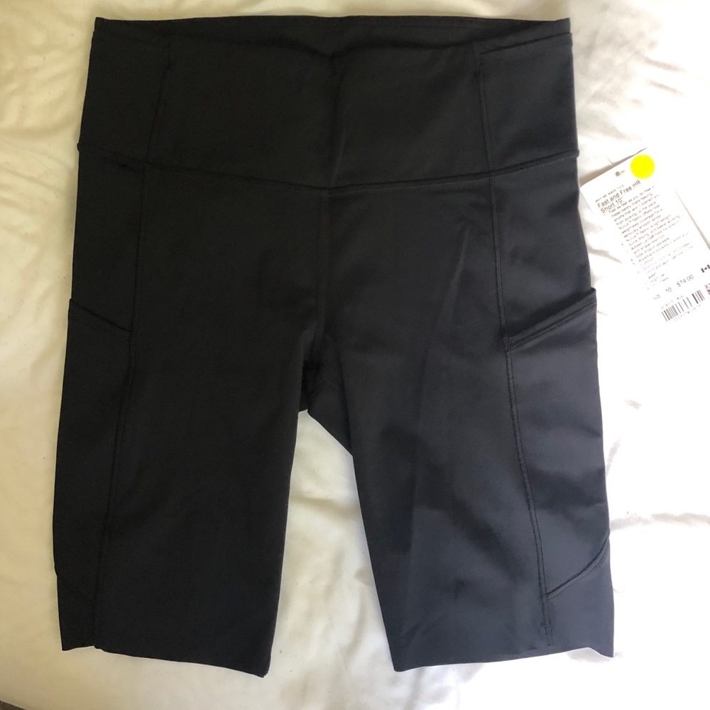 NWT Lululemon Biker shorts